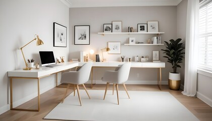 Photo interior modern design room 3d illustration