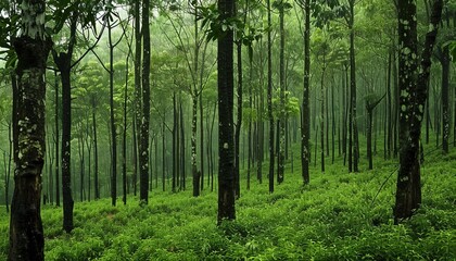 Obraz premium Marayoor Kerala India boasts a sandalwood forest near Munnar