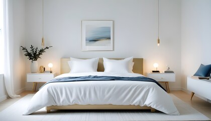 Photo interior modern design room 3d illustration