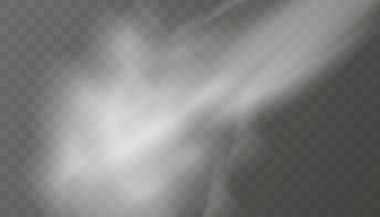 Set of vector condensation trails. Smoke.	