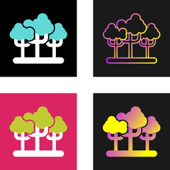 Forest Vector Icon