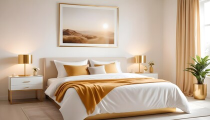 Photo interior modern design room 3d illustration