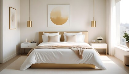 Photo interior modern design room 3d illustration