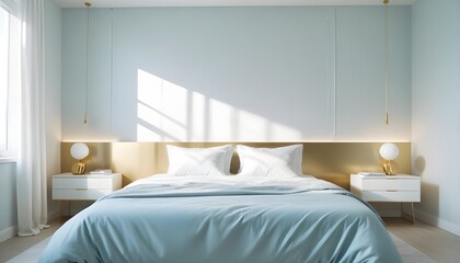 Photo interior modern design room 3d illustration