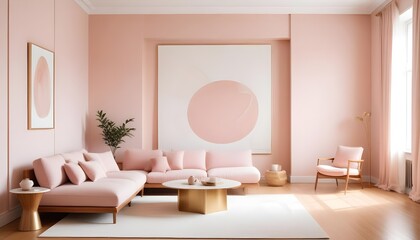 Photo interior modern design room 3d illustration