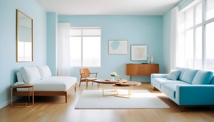 Photo interior modern design room 3d illustration