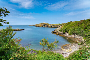 Fototapeta premium views aorund Point Lynas Lighthouse Anglesey