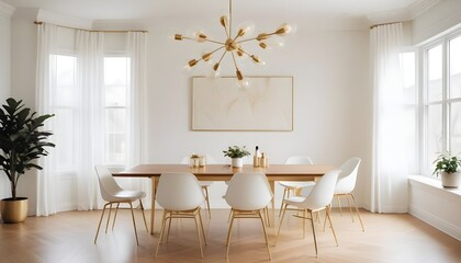 Fototapeta premium Photo interior modern design room 3d illustration