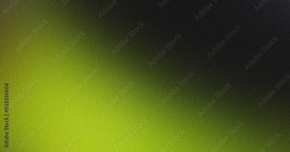 Poster green and black gradient abstract background with a soft grainy texture