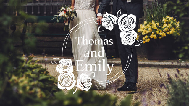 Minimal Wedding Title 02