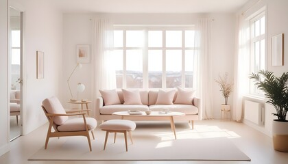 Photo interior modern design room 3d illustration