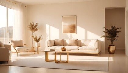 Photo interior modern design room 3d illustration