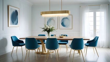 Photo interior modern design room 3d illustration