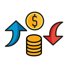operating result vector icon