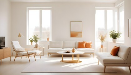 Photo interior modern design room 3d illustration