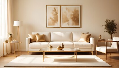 Photo interior modern design room 3d illustration