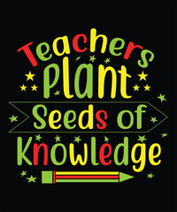 Fototapeta premium Teacher eps vector tshirt design