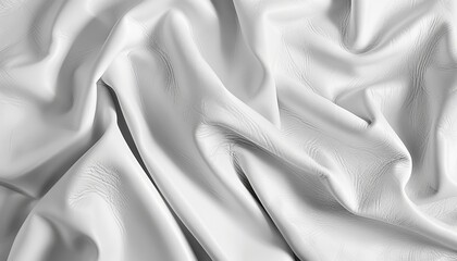 Obraz premium White leather backdrop or pattern