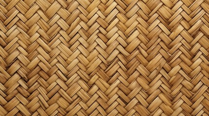 Close-up of Wicker Weave Texture