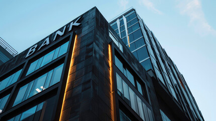 Modern Bank Building