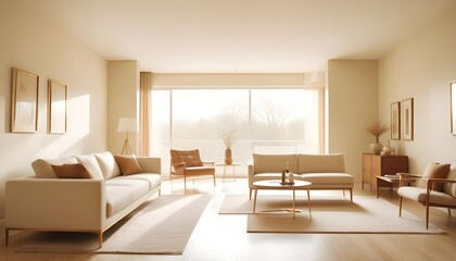 Photo interior modern design room 3d illustration