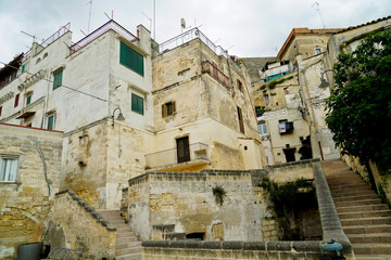Fototapeta premium Gravina in Puglia, antica città rupestre. Bari, Puglia,Italia