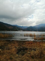 Yagizaki Park in Japan on a cloudy day