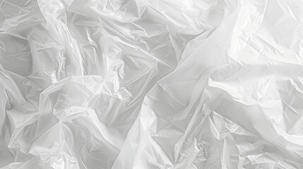 Obraz premium white plastic bag texture abstract background