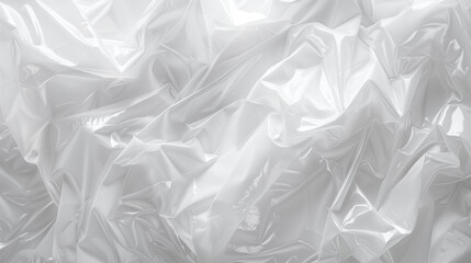 Obraz premium white plastic bag texture abstract background