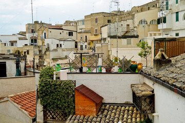 Gravina in Puglia, antica città rupestre. Bari, Puglia,Italia