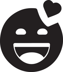 a emogi silhouette vactor