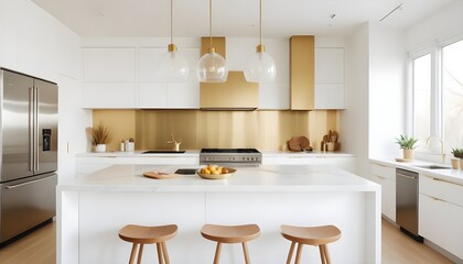 Photo interior modern design room 3d illustration