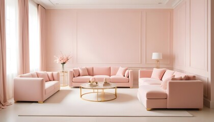 Photo interior modern design room 3d illustration
