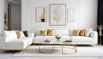 Photo interior modern design room 3d illustration