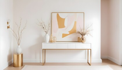 Photo interior modern design room 3d illustration