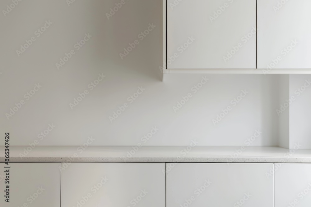 Aufkleber this white display table can also be used as a background for banner design items