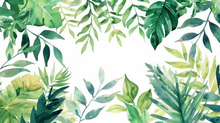 Menu card template for a modern watercolor wedding.