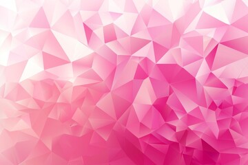 Fototapeta premium The Low Poly Gradient Background with Shades of Red and Pink is suitable for Web Design and Graphics