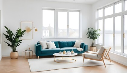 Photo interior modern design room 3d illustration