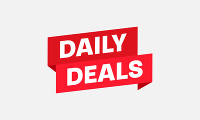 daily deals sale logo banner