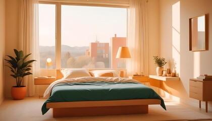Photo interior modern design room 3d illustration