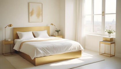 Photo interior modern design room 3d illustration