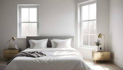 Photo interior modern design room 3d illustration