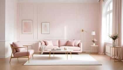 Photo interior modern design room 3d illustration