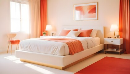 Photo interior modern design room 3d illustration