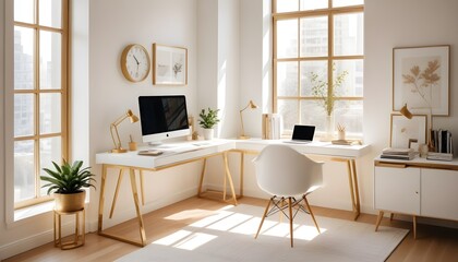 Photo interior modern design room 3d illustration