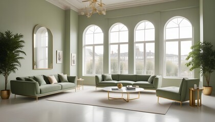 Photo interior modern design room 3d illustration