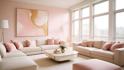Photo interior modern design room 3d illustration