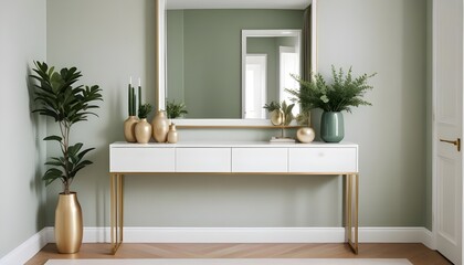 Fototapeta premium Photo interior modern design room 3d illustration