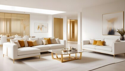 Photo interior modern design room 3d illustration